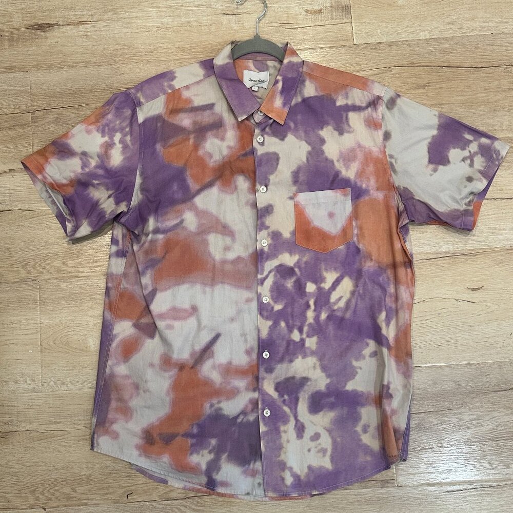 Steven Alan Purple and Orange Shirts